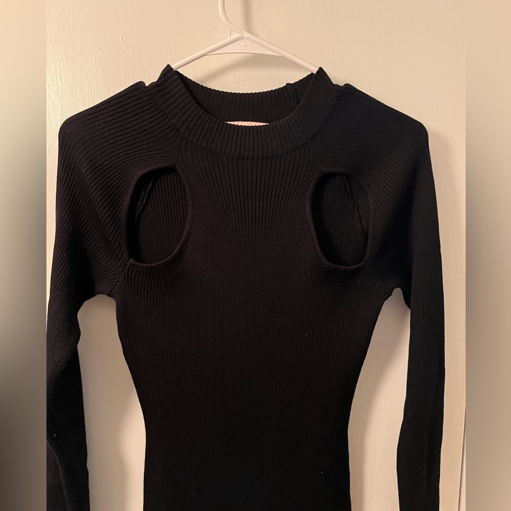 Black Sweater Dress